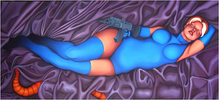 Illustration for article titled Space Babes in Danger: The Space Opera Pin-Up Art of Megan Burns